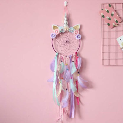 Handmade Feather Dream Catcher Wall Hanging Decoration