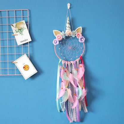 Handmade Feather Dream Catcher Wall Hanging Decoration