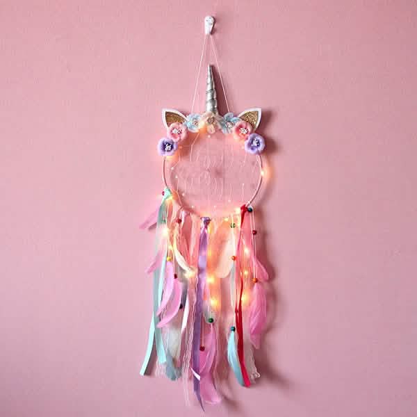 Handmade Feather Dream Catcher Wall Hanging Decoration