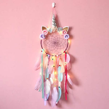 Handmade Feather Dream Catcher Wall Hanging Decoration