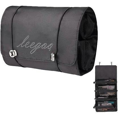 Hanging Roll-Up Makeup Bag