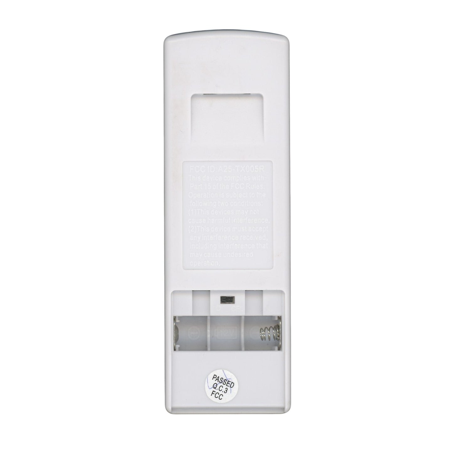 Harbor Breeze A25TX005R Ceiling Fan Remote Control - A25-TX005R