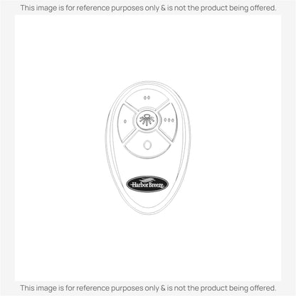 Substitute for Harbor Breeze KUJCE9603 Ceiling Fan Remote Control [FAN35T-FAN30R-KIT]