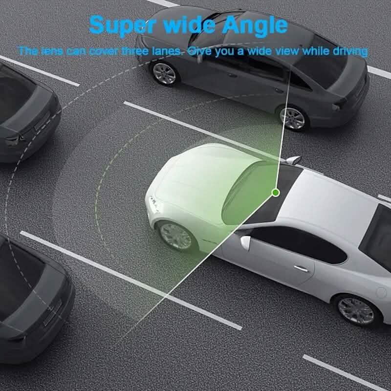 HD 1080P Car Dual Camera with IR Night Vision Loop Recording 2" IPS Screen