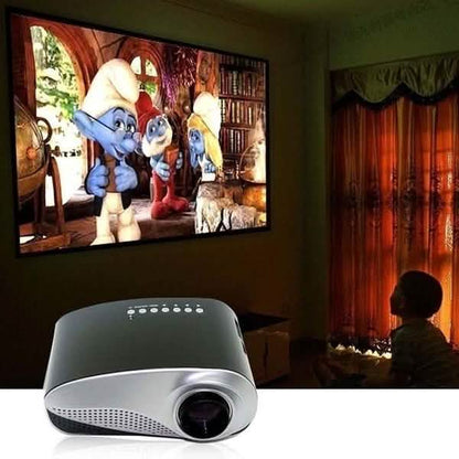 HD LED Projector Mini 3D Home Theater Cinema