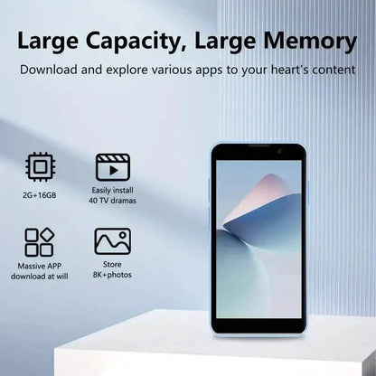 HD Mini Pocket-Sized Unlocked Smartphone for Android with WiFi, GPS, Touch Screen, and Dual SIM Slots