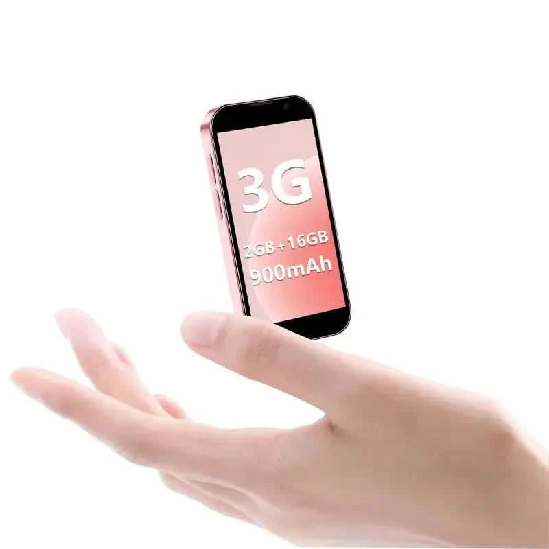 HD Mini Pocket-Sized Unlocked Smartphone for Android with WiFi, GPS, Touch Screen, and Dual SIM Slots