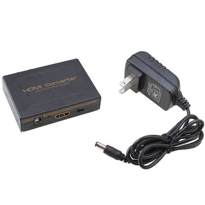 HDMI to HDMI + SPDIF + RCA L / R Audio Extractor - Converter