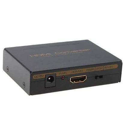 HDMI to HDMI + SPDIF + RCA L / R Audio Extractor - Converter