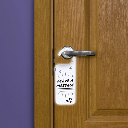 Hearth And Haven Hanging Door Sign Dry Erase White Board Do Not Disturb