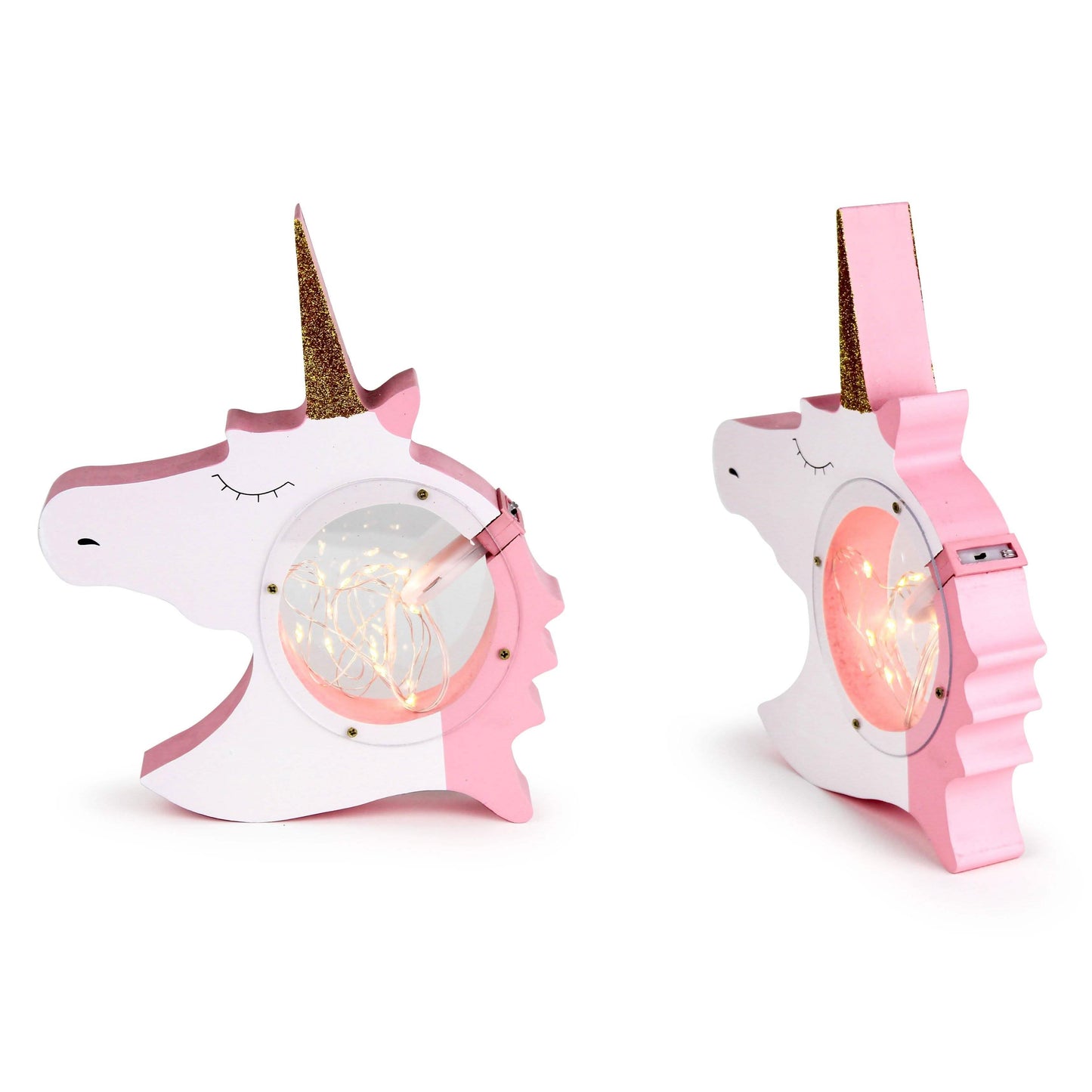 Hearth & Haven Decorative Wooden Table Night Light for Kids