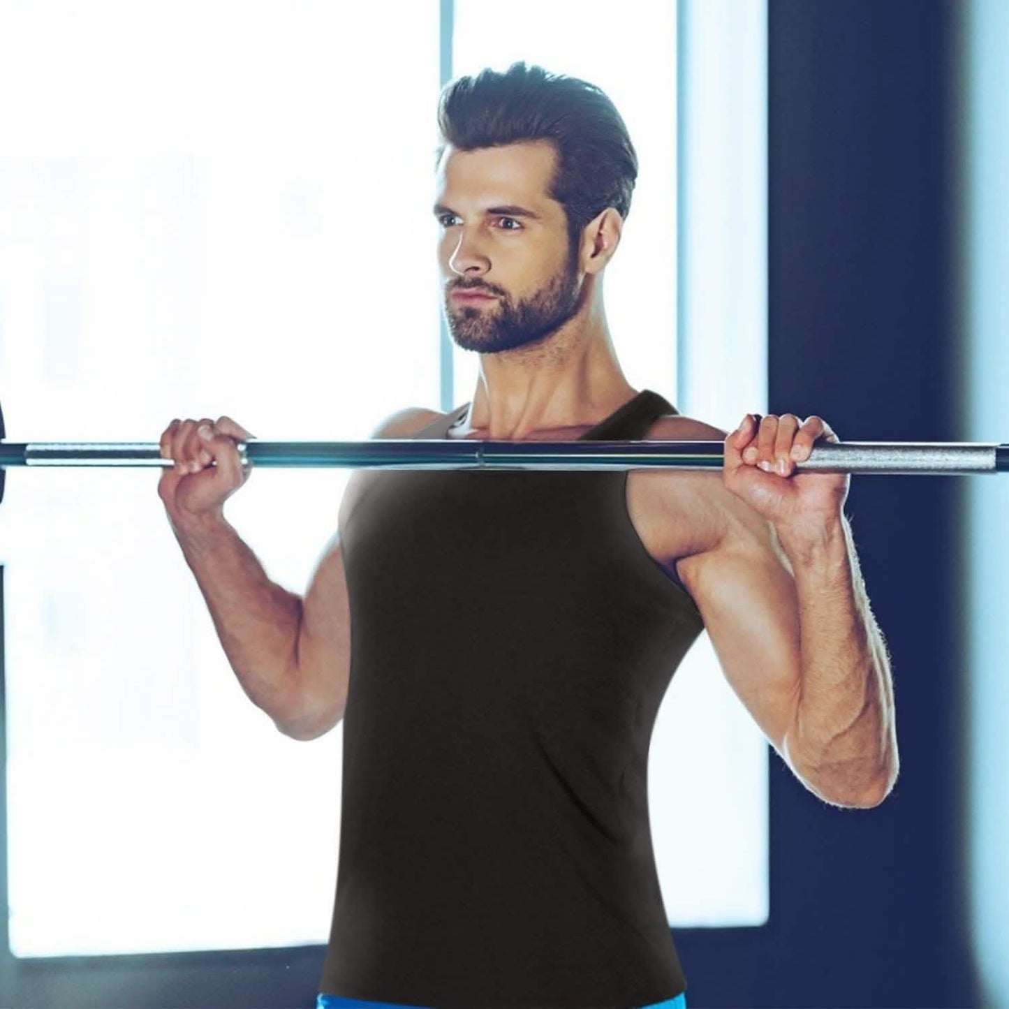 Heat Trapping Pullover Sweat Gym Vest