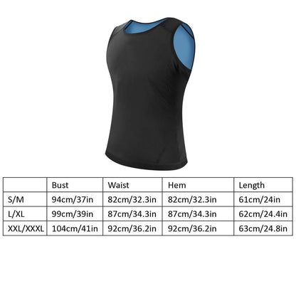 Heat Trapping Pullover Sweat Gym Vest