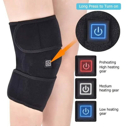 Heated Knee Pads with Massage Function