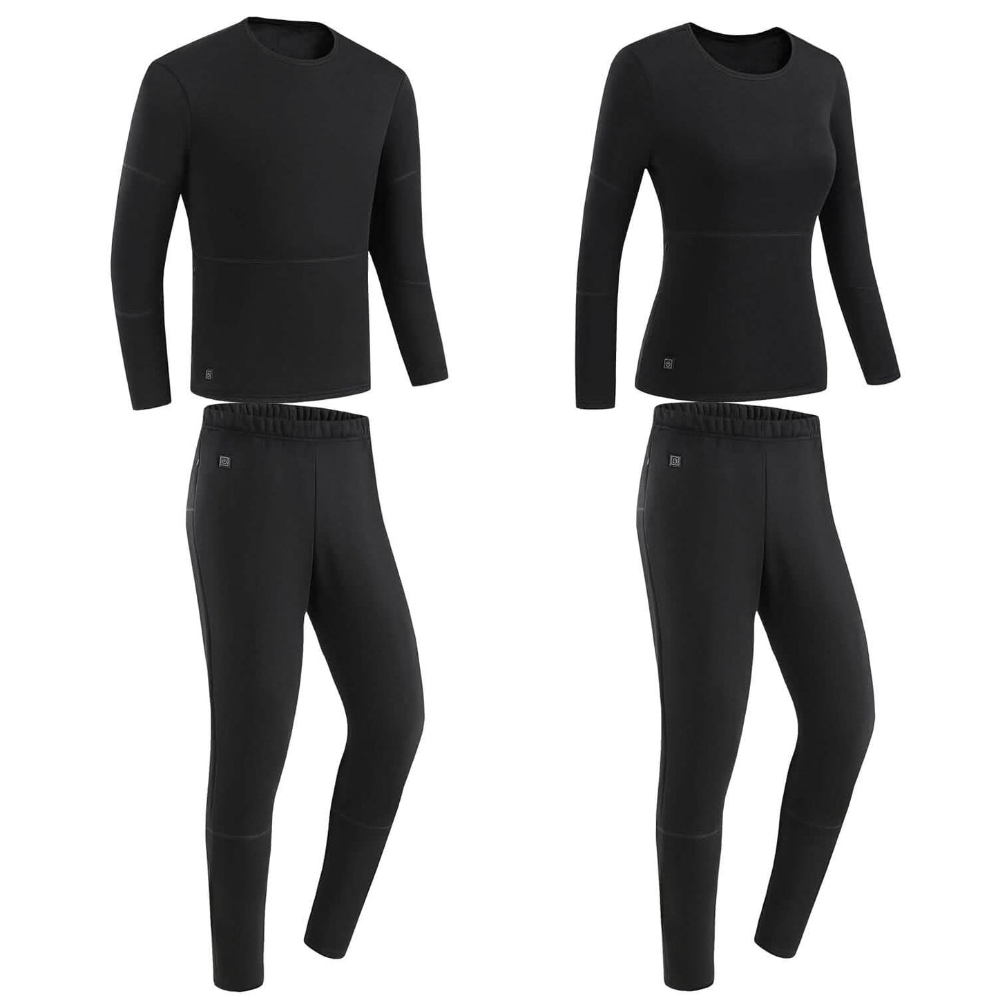 Heated Underwear Long Shirt and Pants Set