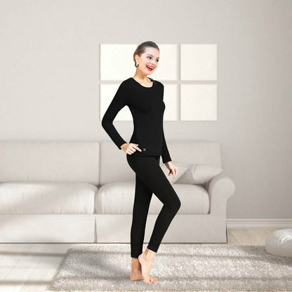 Heated Underwear Long Shirt and Pants Set