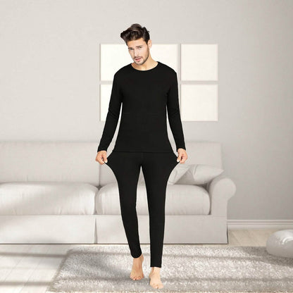 Heated Underwear Long Shirt and Pants Set