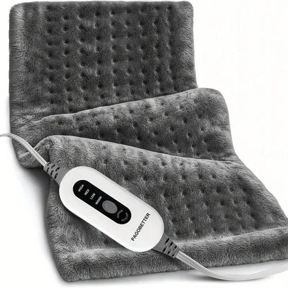 Heating Pad 12x24 Inch Soft Flannel with 4 Heat Levels Up To 150°F and 2-Hour Auto-Off