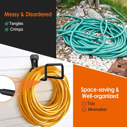 Heavy Duty Iron Hose Holder Wall Mounted