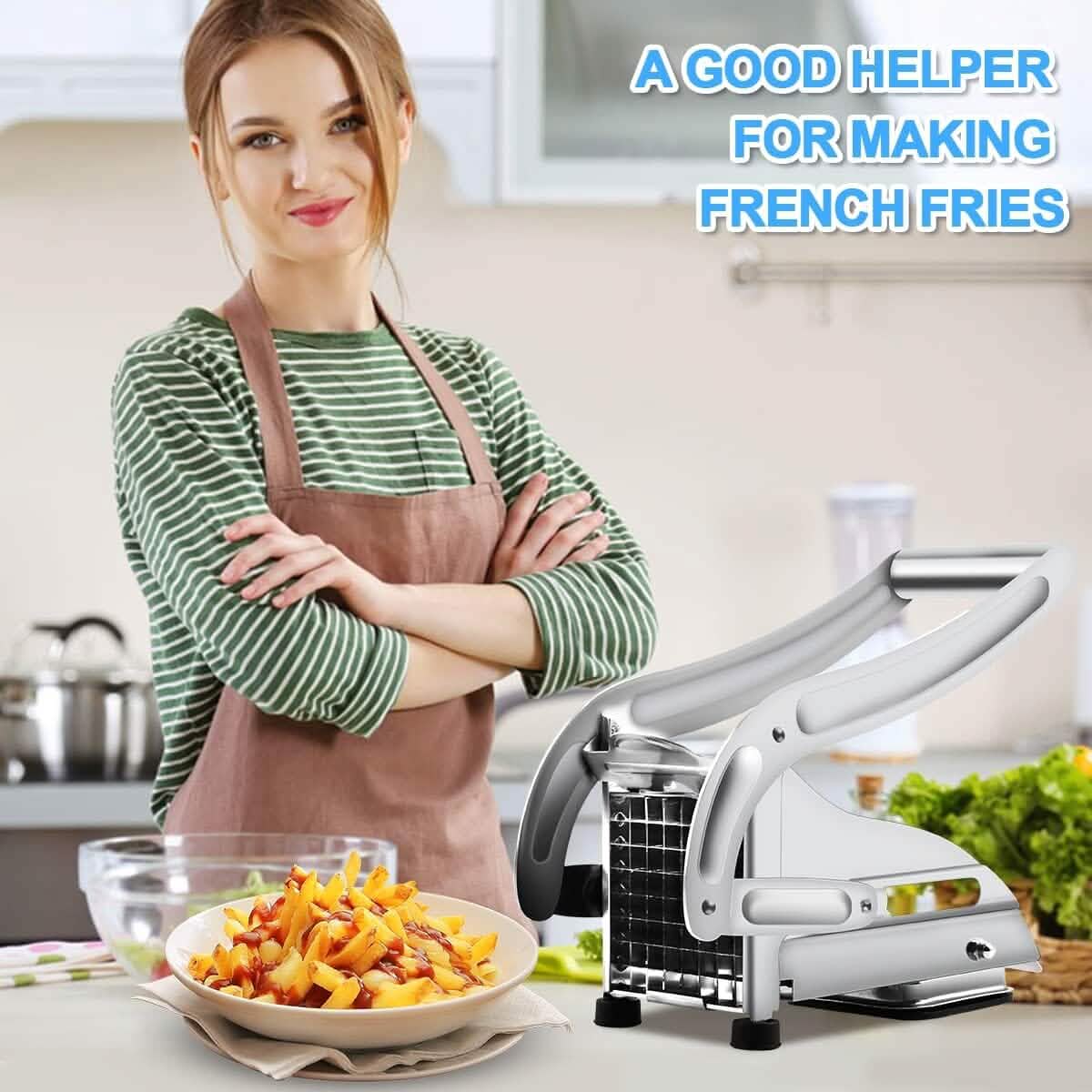 Heavy Duty Stainless Steel Potato Cutter