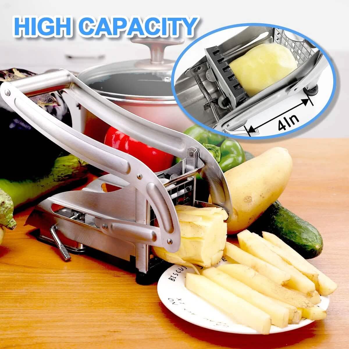 Heavy Duty Stainless Steel Potato Cutter