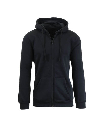 Heavy Fleece Lined Zippered or Pullover Hoodie - Size XXXL