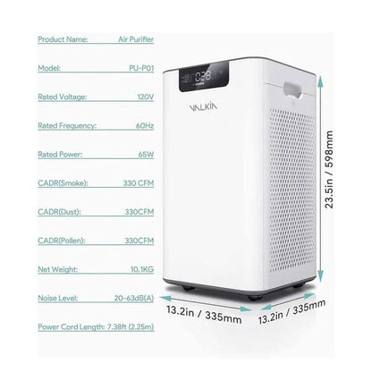 HEPA Large Room Air Purifier 1056 Sq. Ft.