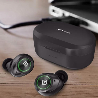 HiFuture Tidy Buds True Wireless Bluetooth Earbuds with Wireless Charging Case