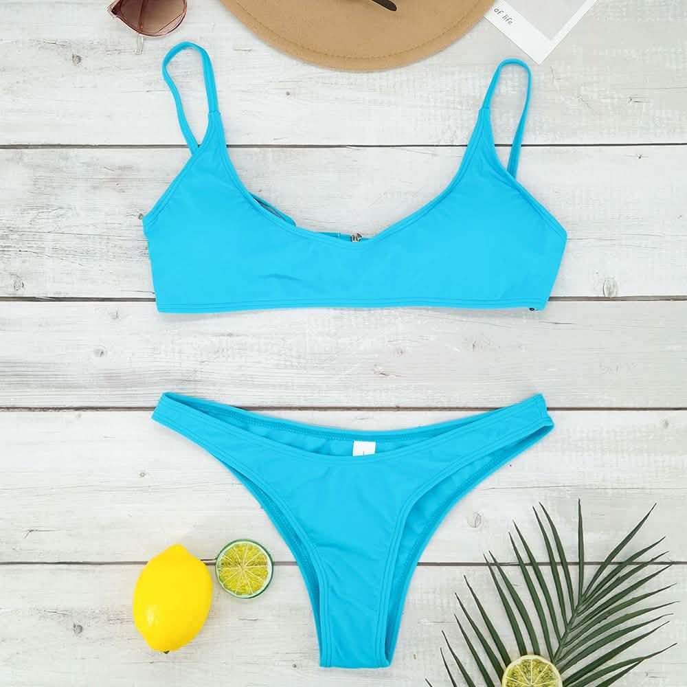 High Cut Brazillian Bikini Set