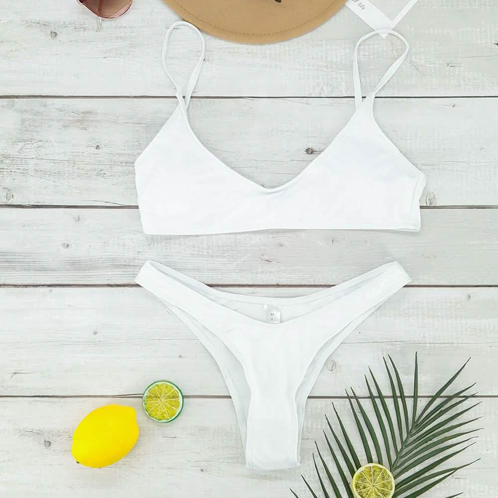 High Cut Brazillian Bikini Set
