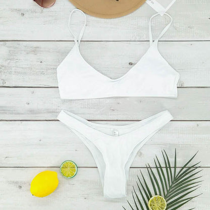 High Cut Brazillian Bikini Set