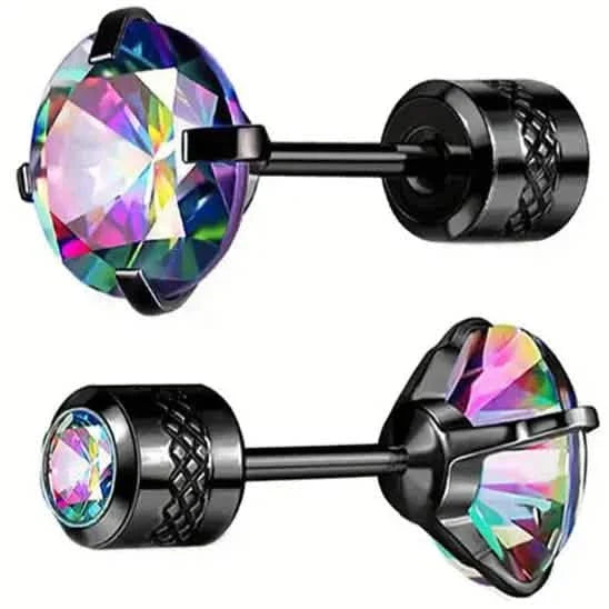 High-End Synthetic Zirconia Earrings