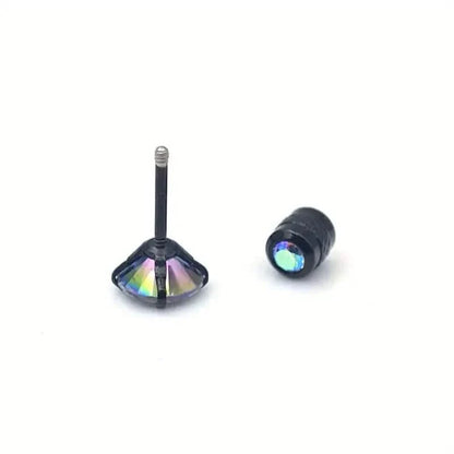 High-End Synthetic Zirconia Earrings