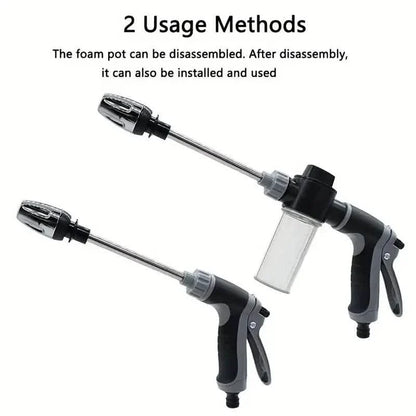 High-Pressure Car Wash Sprayer with Adjustable Nozzle