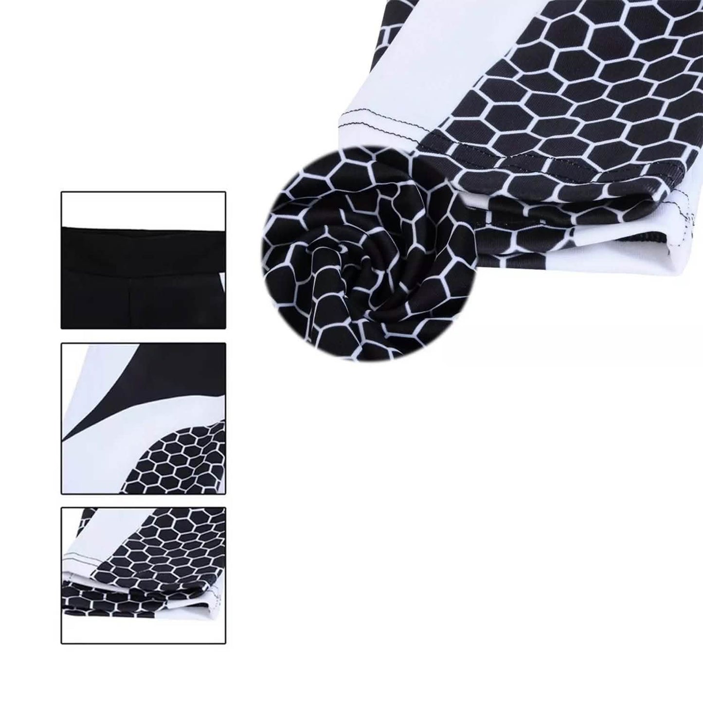 High-Waisted Honeycomb Design Ruched Workouts Fitness Yoga Gym Leggings Pants