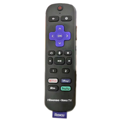 Hisense 75U800GR ROKU TV Remote Control | Voice | RF | Headphone - 75U800GR-REM