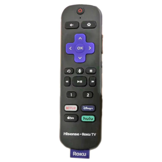 Hisense 75U800GR ROKU TV Remote Control | Voice | RF | Headphone - 75U800GR-REM
