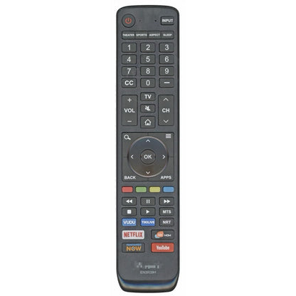 Hisense EN3R39H 2018 Smart TV Remote Control | Vudu | TikiLive | Netflix | 4KNow | Fandango | YouTube - EN3R39H