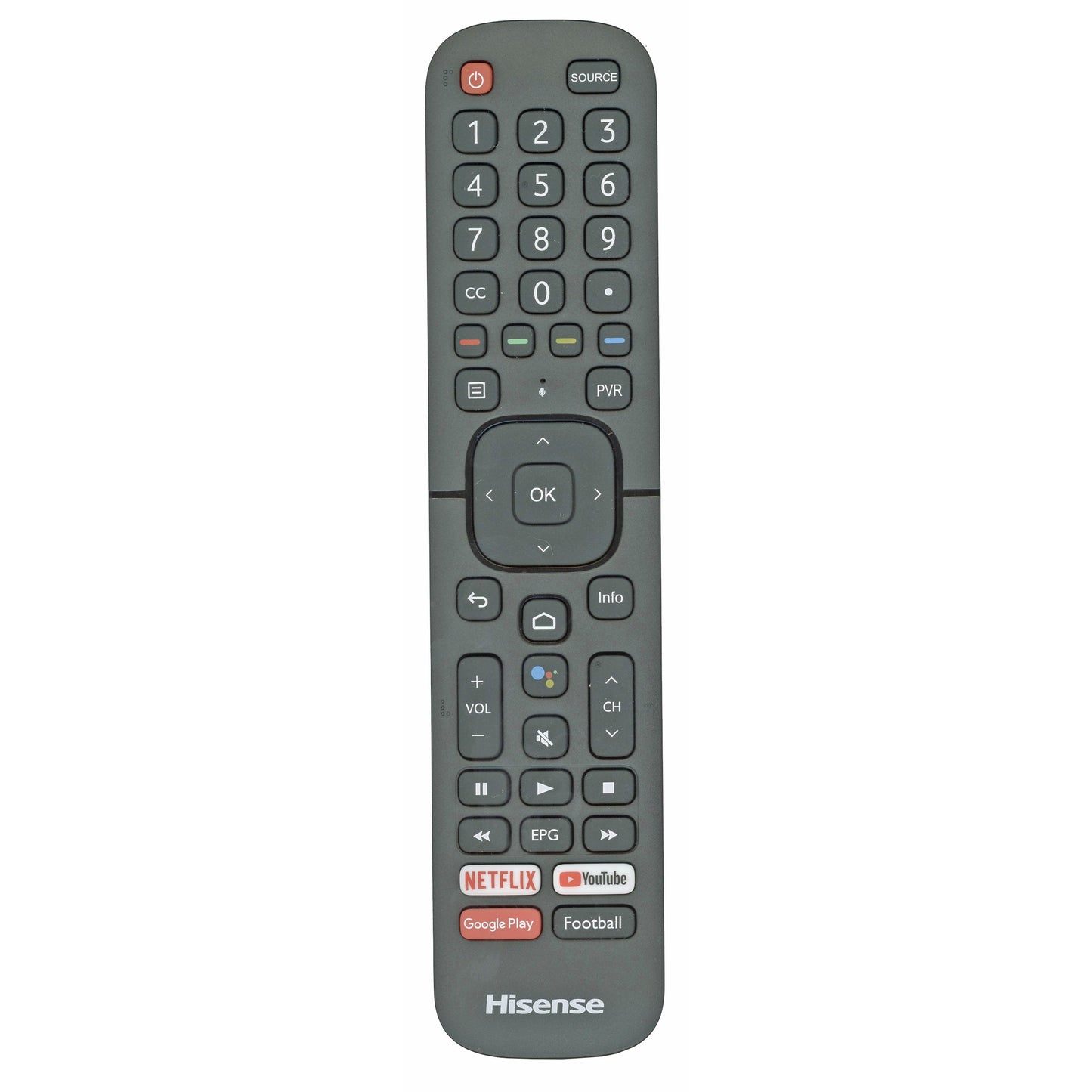 Hisense ERF2J60H Smart Google Voice TV Remote Control