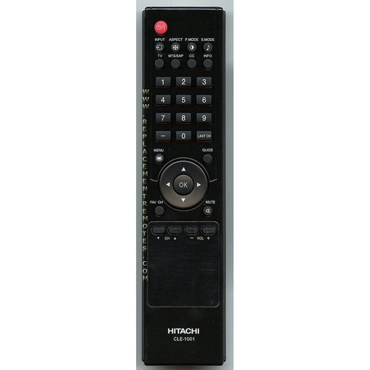 Hitachi CLE1001 TV Remote Control