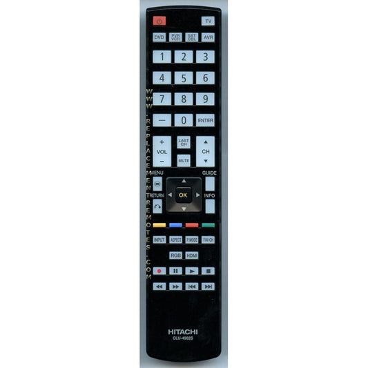 Hitachi CLU4982S TV Remote Control