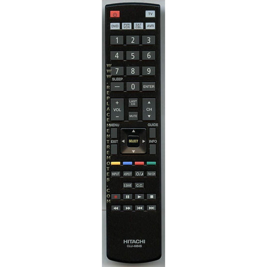 Hitachi CLU4984S TV Remote Control