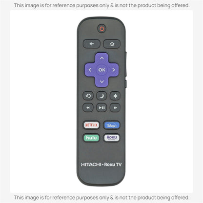 Substitute for Hitachi RC-ALIR Roku TV Remote Control 3226000754 [RRST01]