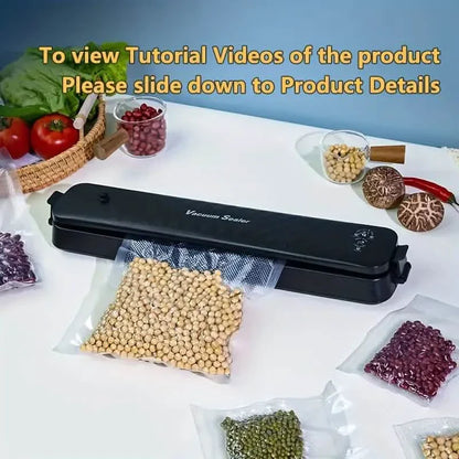 Home Automatic Food Sealer System-Dual Mode (Sealed & Vacuum)