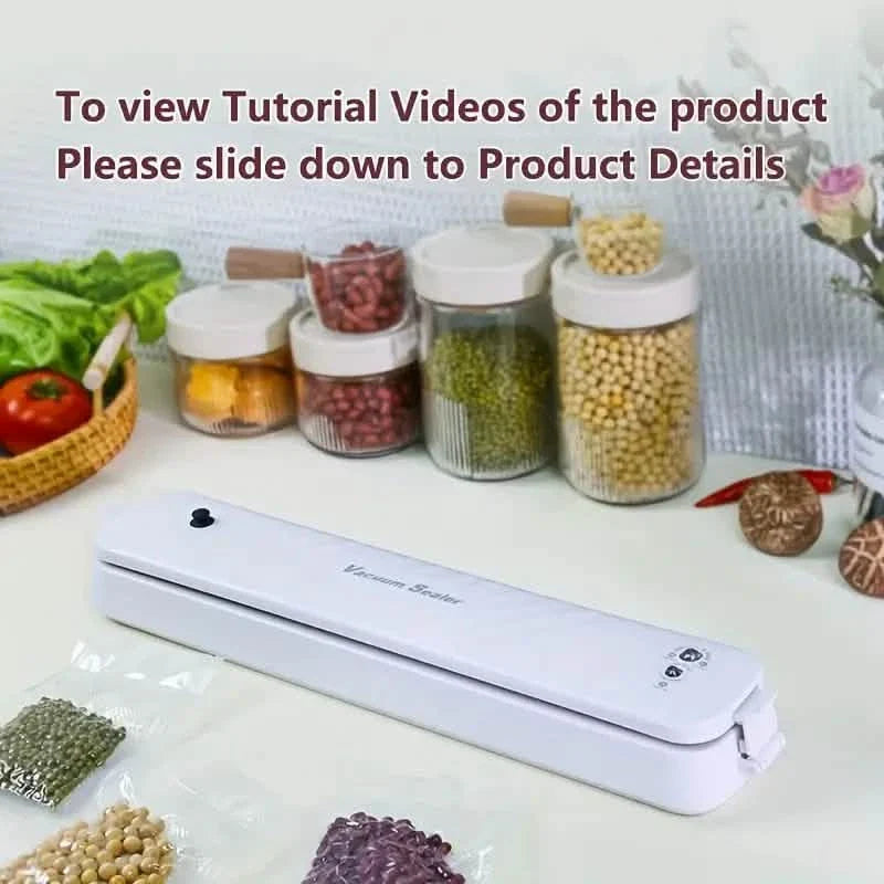 Home Automatic Food Sealer System-Dual Mode (Sealed & Vacuum)