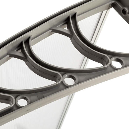 Hommoo 40"x 40" Polycarbonate Window Door Awning