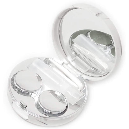 Honbay Fashion Marble Contact Lens Case with Mirror