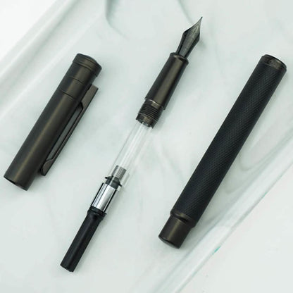 Hongdian Silver Birch Forest Fountain Pen