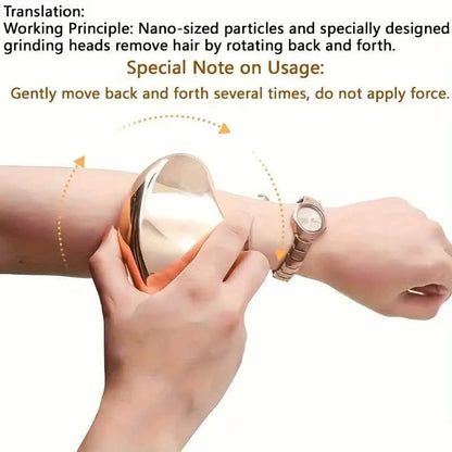 Hot Crystal Physical Hair Removal Eraser Glass Hair Remover Painless Epilator