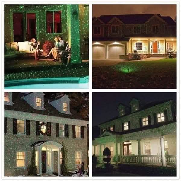 Hot Outdoor Indoor Waterproof Green & Red Laser Projector Light